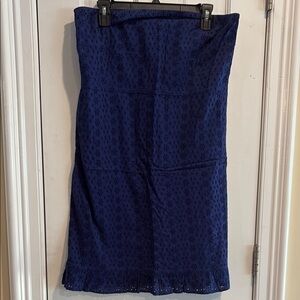 Old Navy Navy Blue Halter Mini Dress